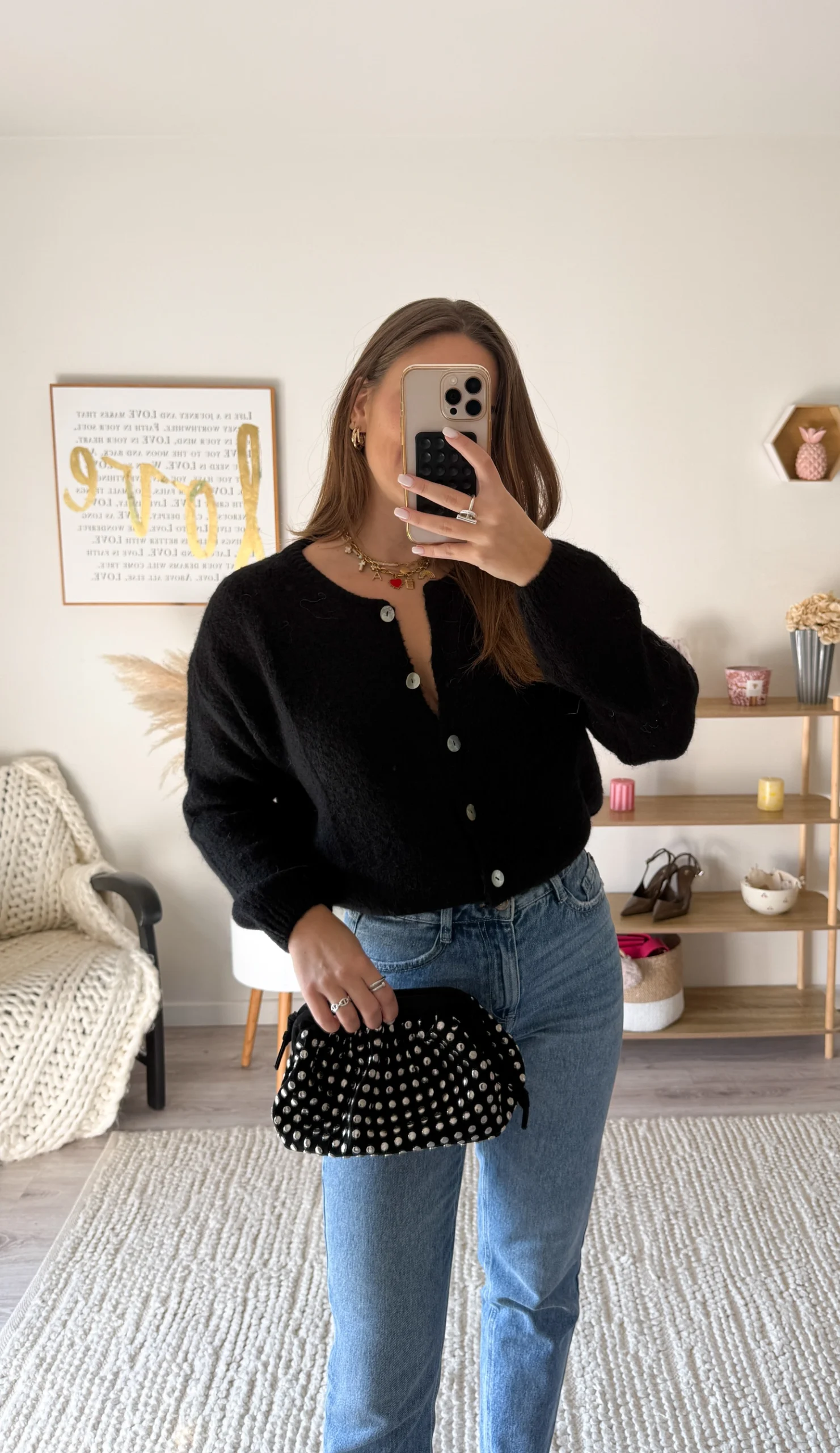 Cardigan CAMILLA - Noir