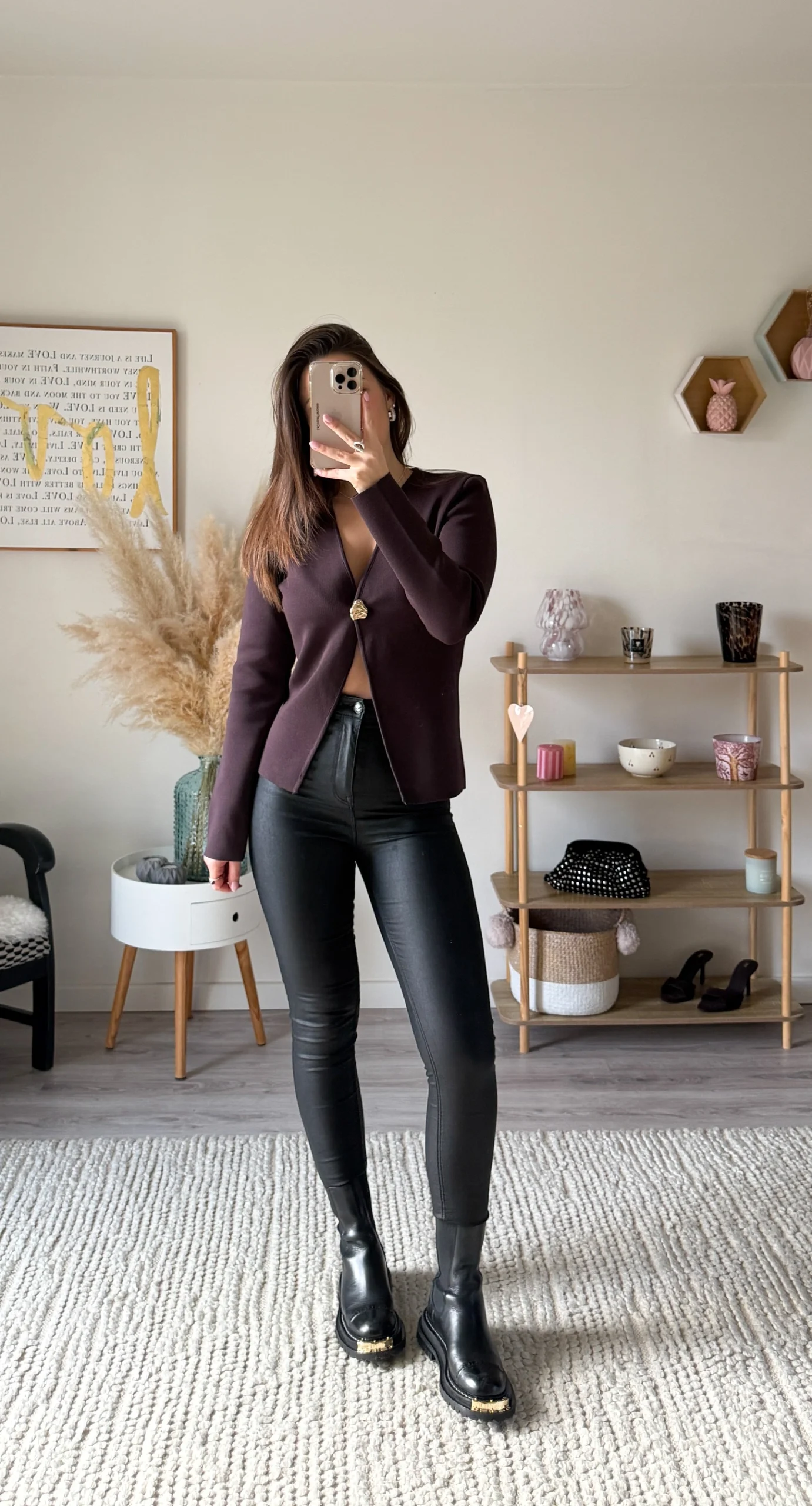 GILET LILOU - Marron