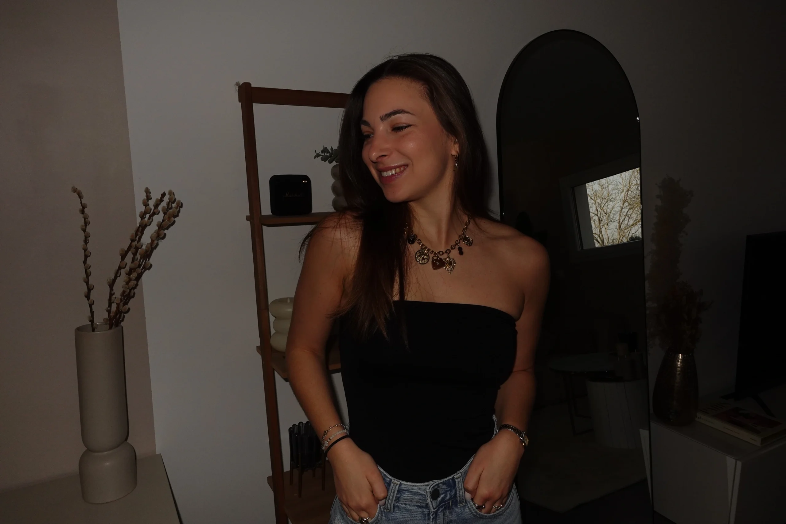 Collier charms SIA - Doré