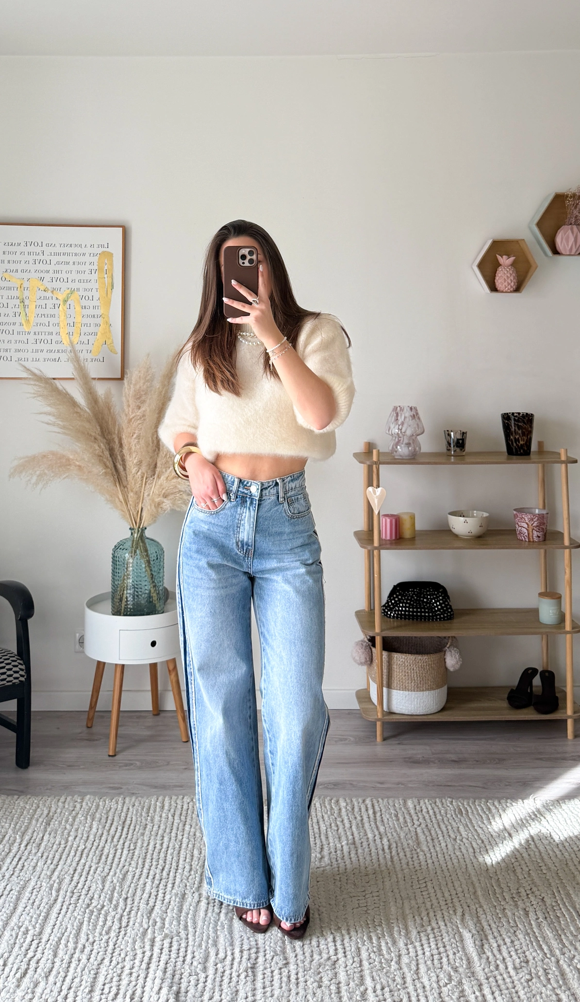 Pull mohair Jade - Écru