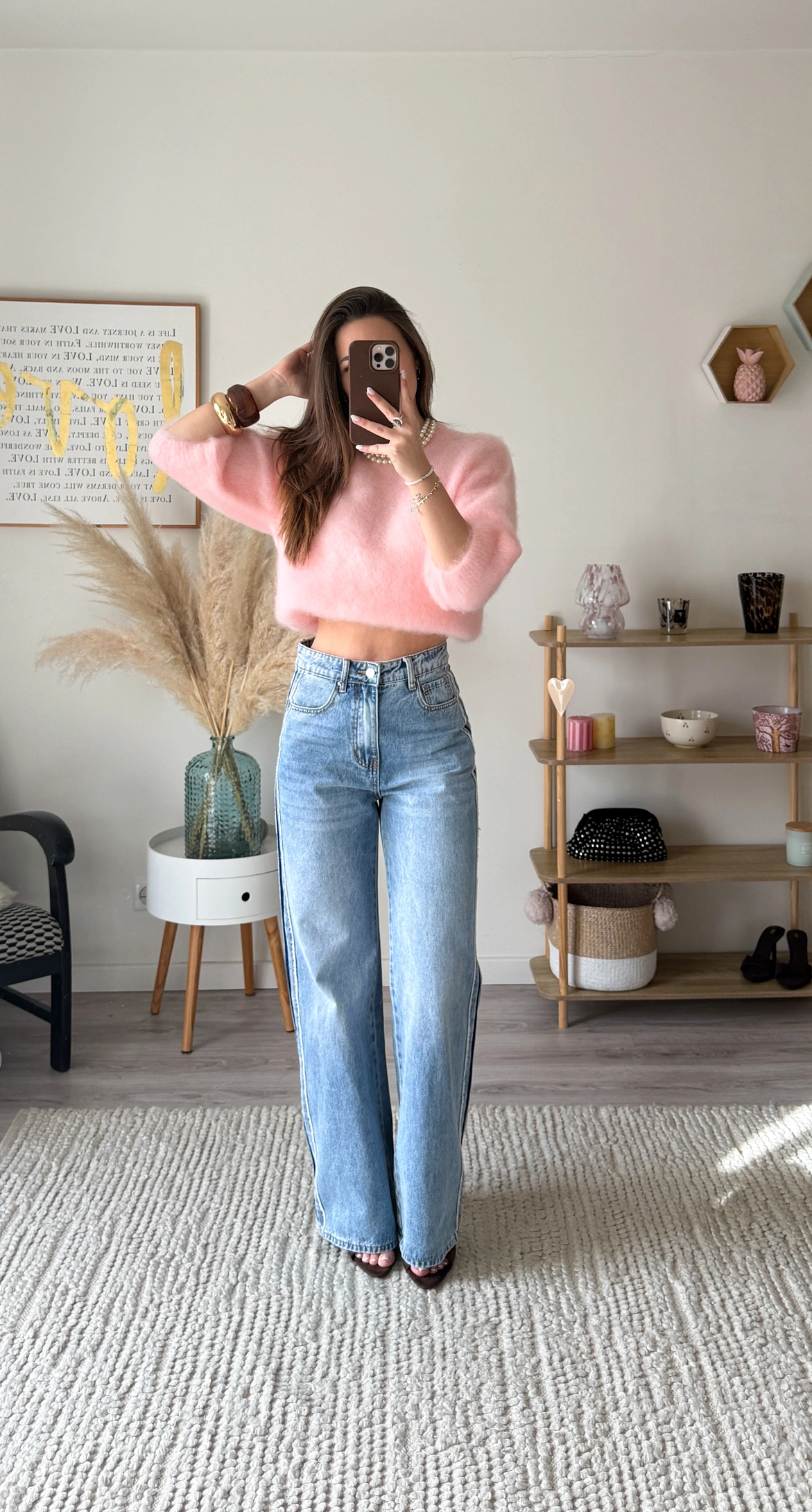 Pull mohair Jade - Rose
