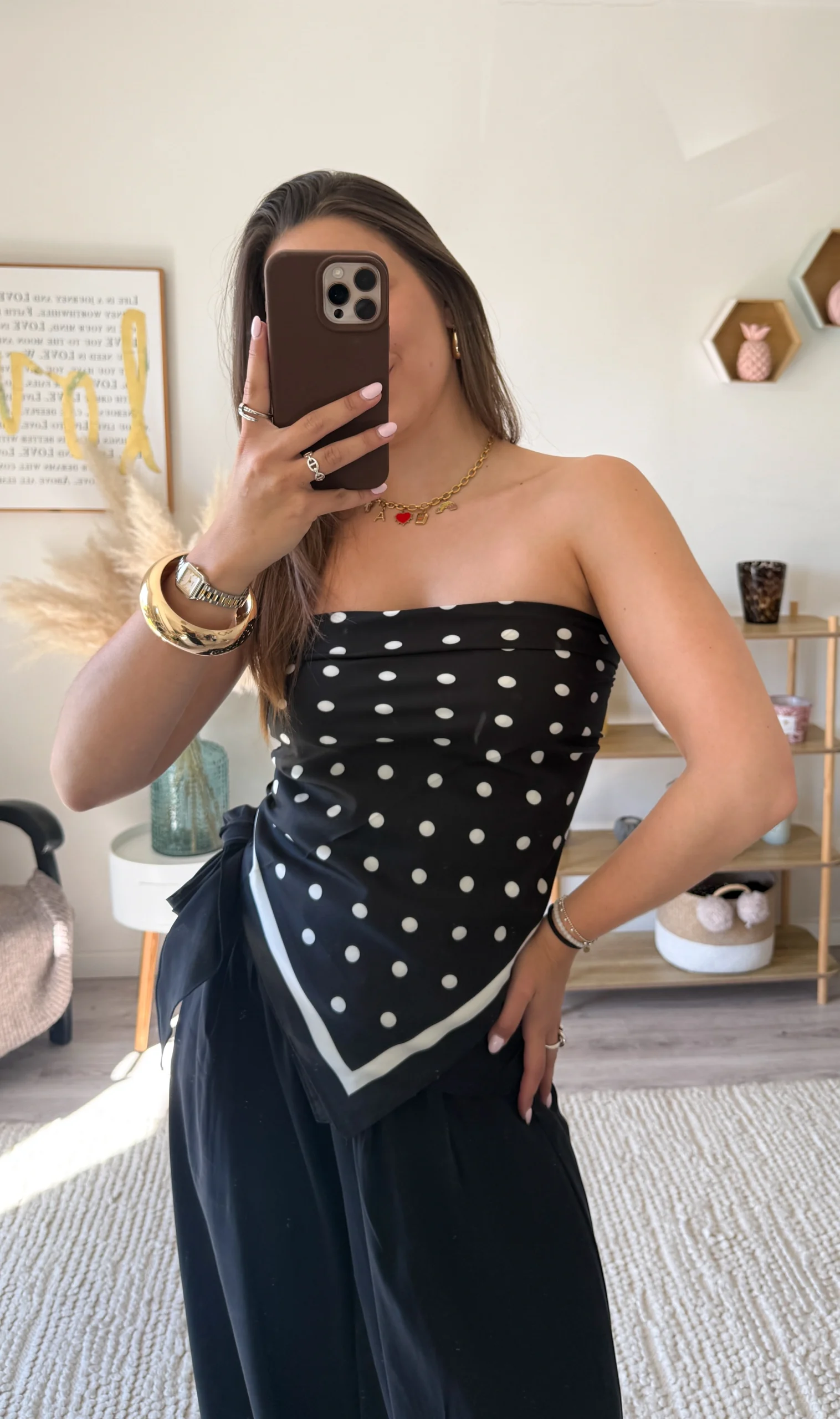 Foulard VICTOIRE - Noir